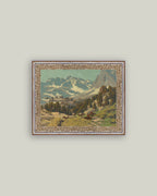 Sierra Grande, Pack Train Framed Antique Art