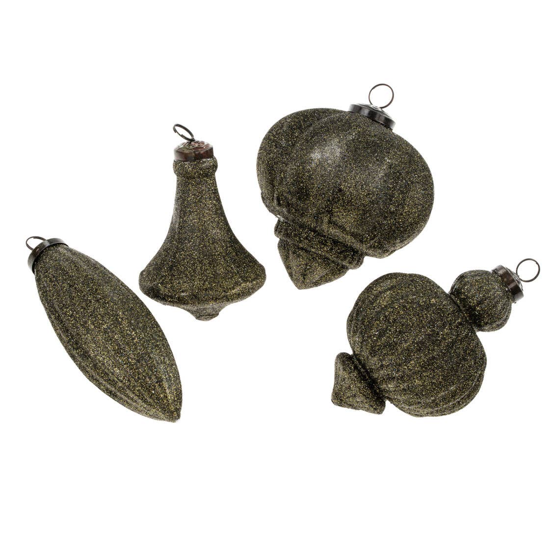 Shimmer Ornament Dark Moss