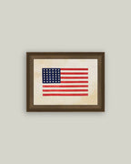 Thirty-Six Star Flag Framed