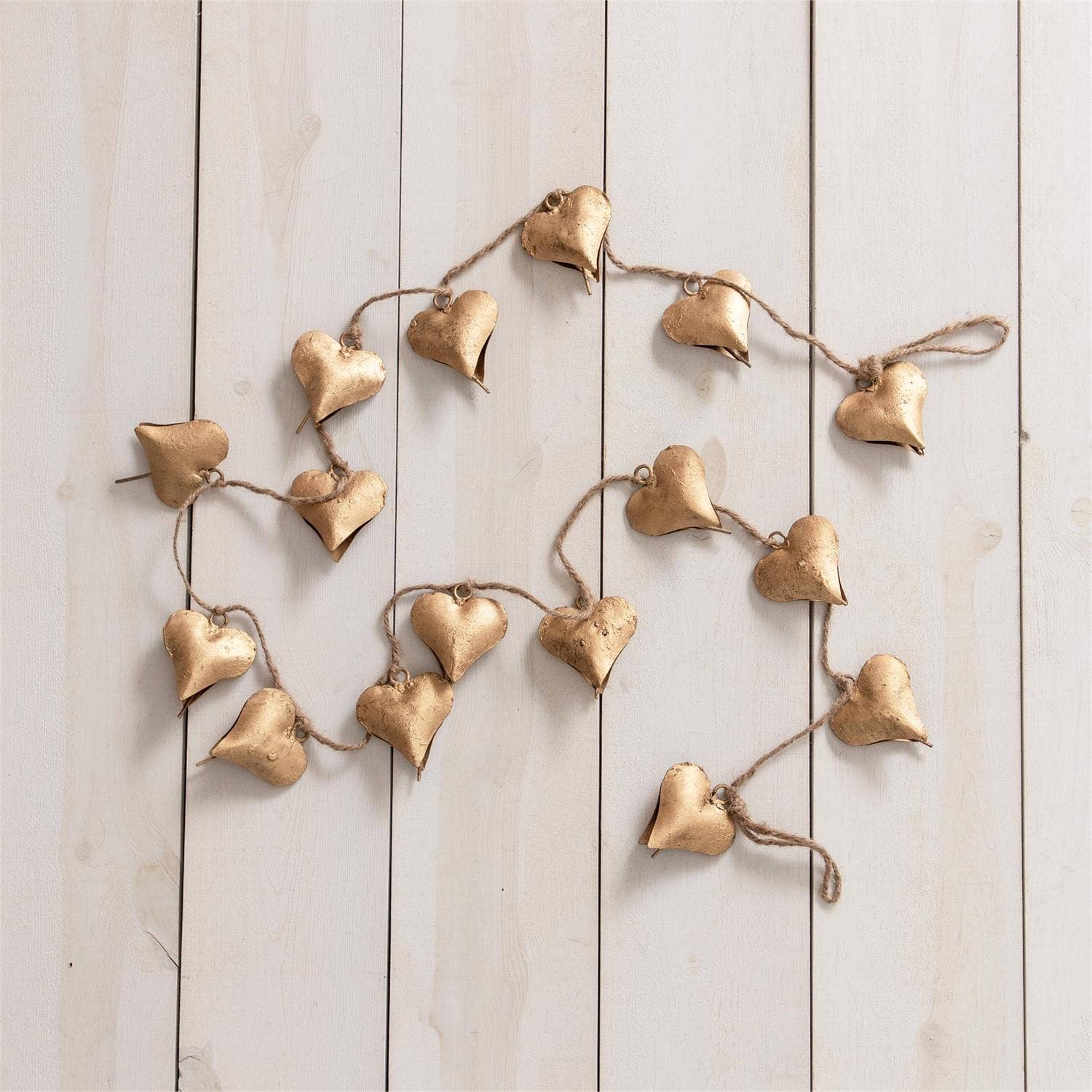Garland - Heart Shaped Bells