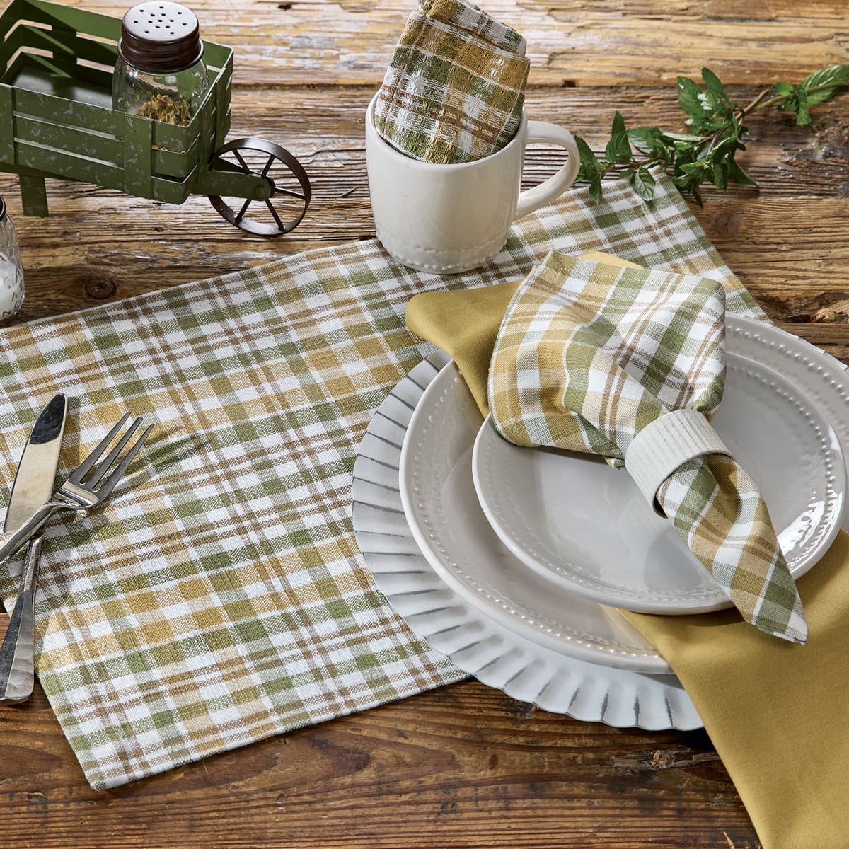 Farmstead Plaid Napkin