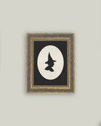 Witch Silhouette Framed