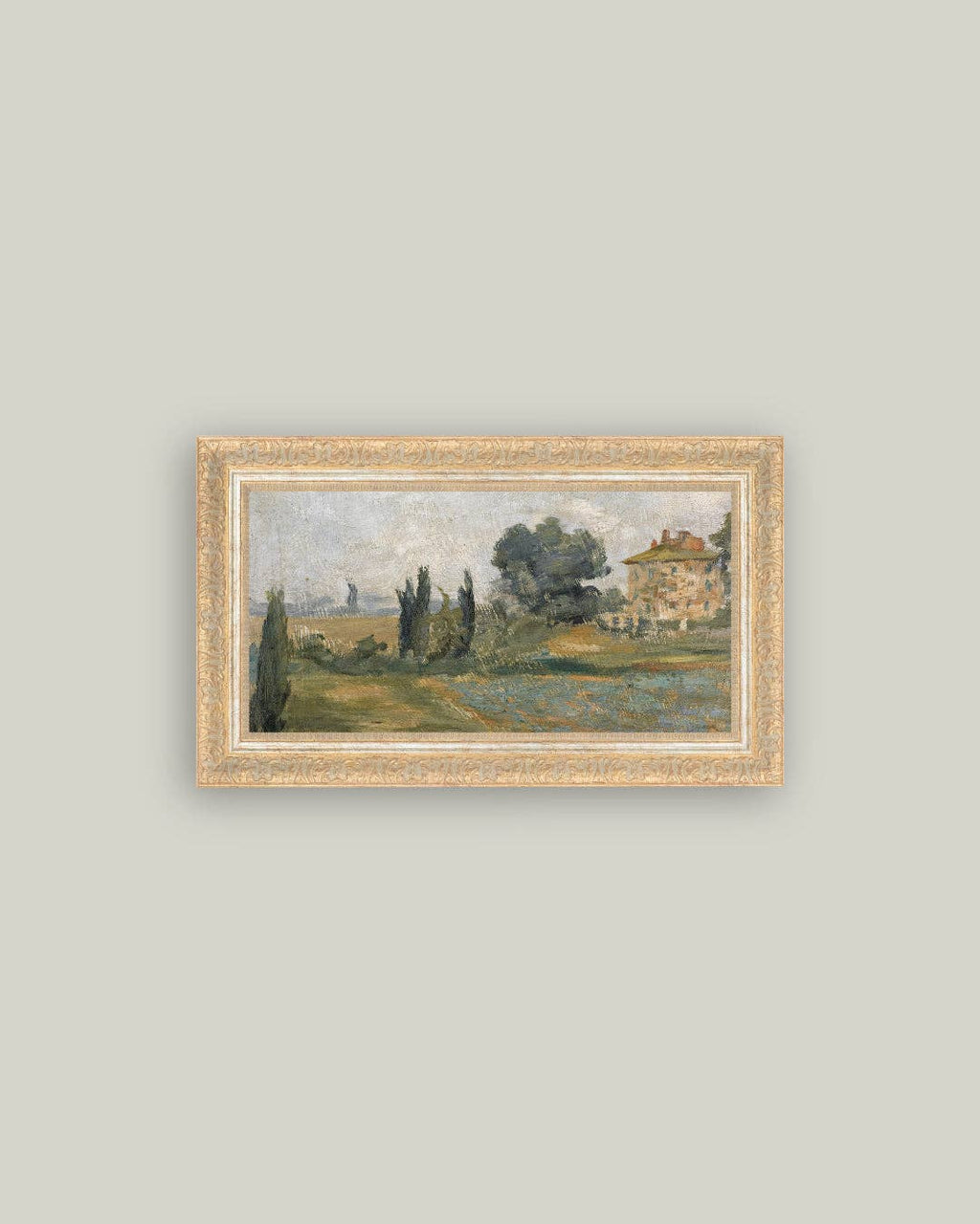 In The Hills Framed Antique Art