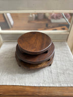 Found Wood Pedestal Med