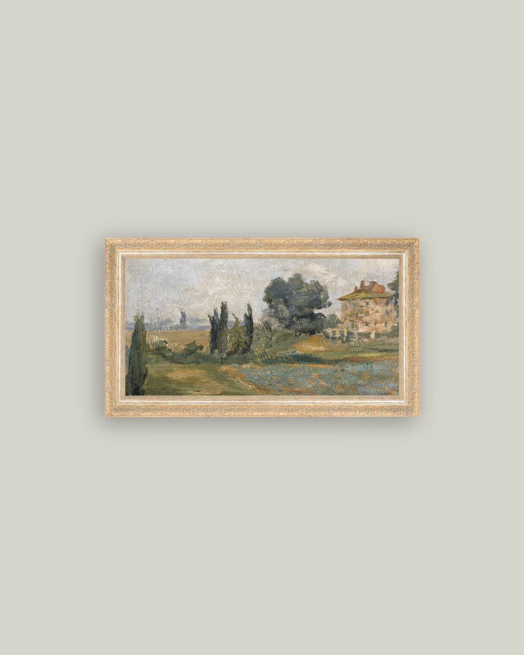 In The Hills Framed Antique Art