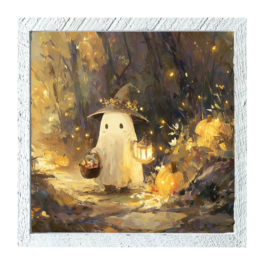 Halloween Friends - Ghost on Path