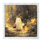 Halloween Friends - Ghost on Path