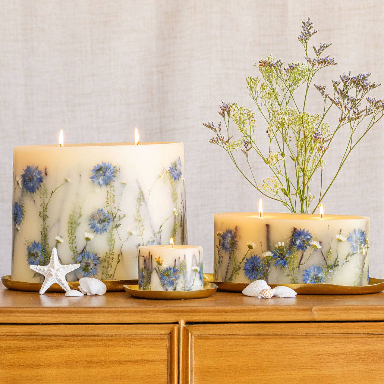 Petite Botanical Candle - Sea Salt Mist