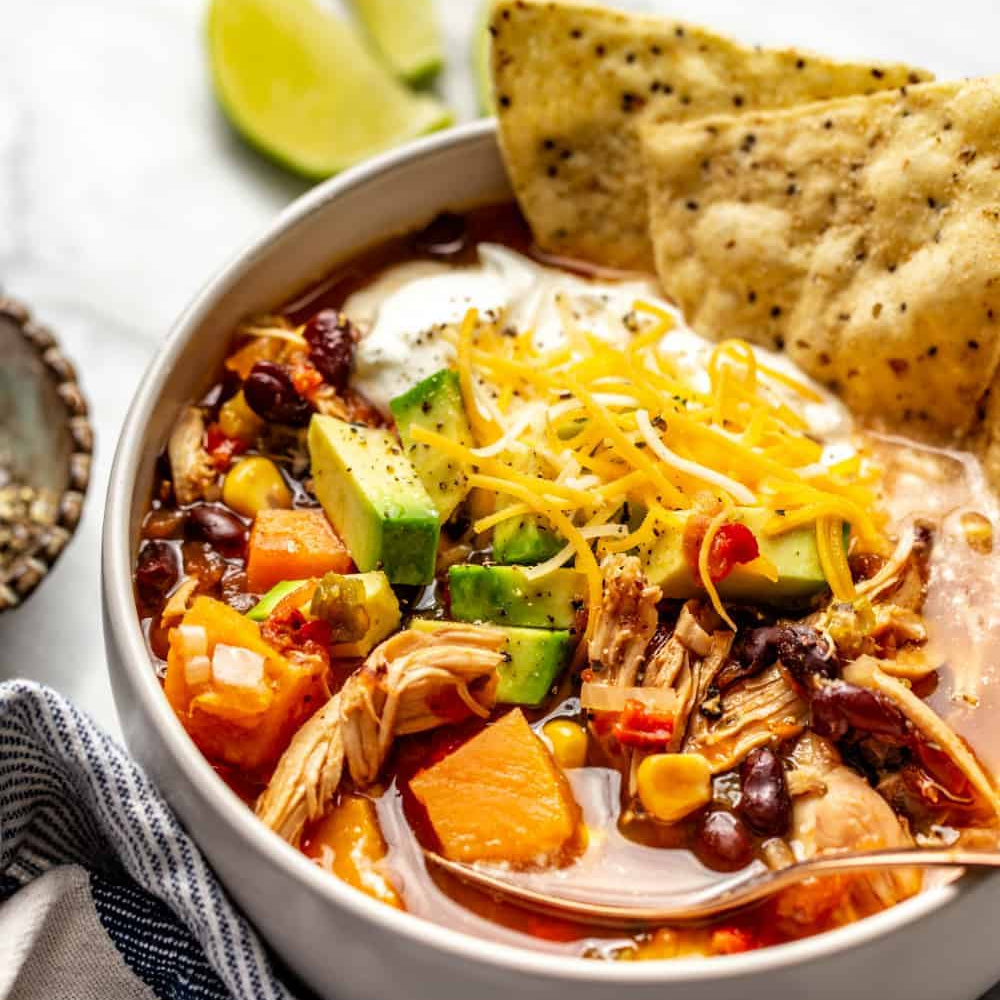 South of the Border Tortilla Soup