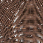 Fall Harvest Rattan Pumpkin Placemat