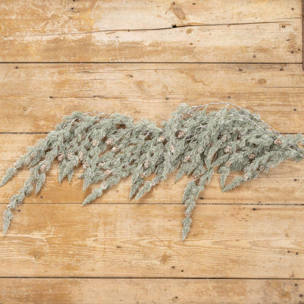 54" Draping White Angel Pine Spray