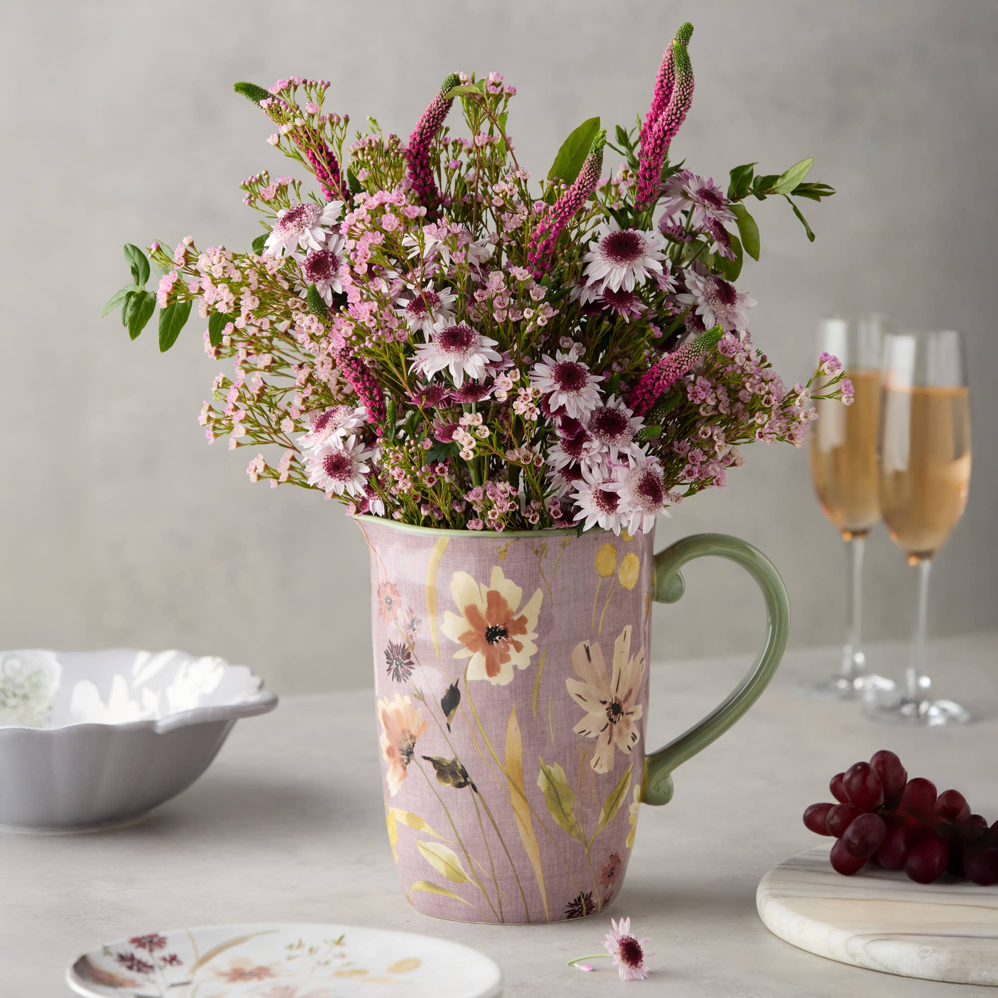 Wildflowers Pitcher