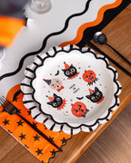 Vintage Halloween Characters Plate