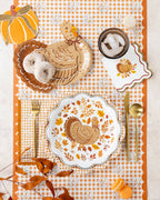 Harvest Turkey Shaped Paper Plates