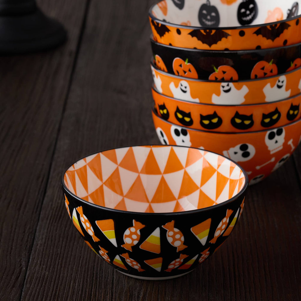 Halloween All Purpose Bowl 5" 6 asst.