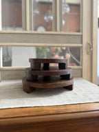 Found Wood Pedestal Med