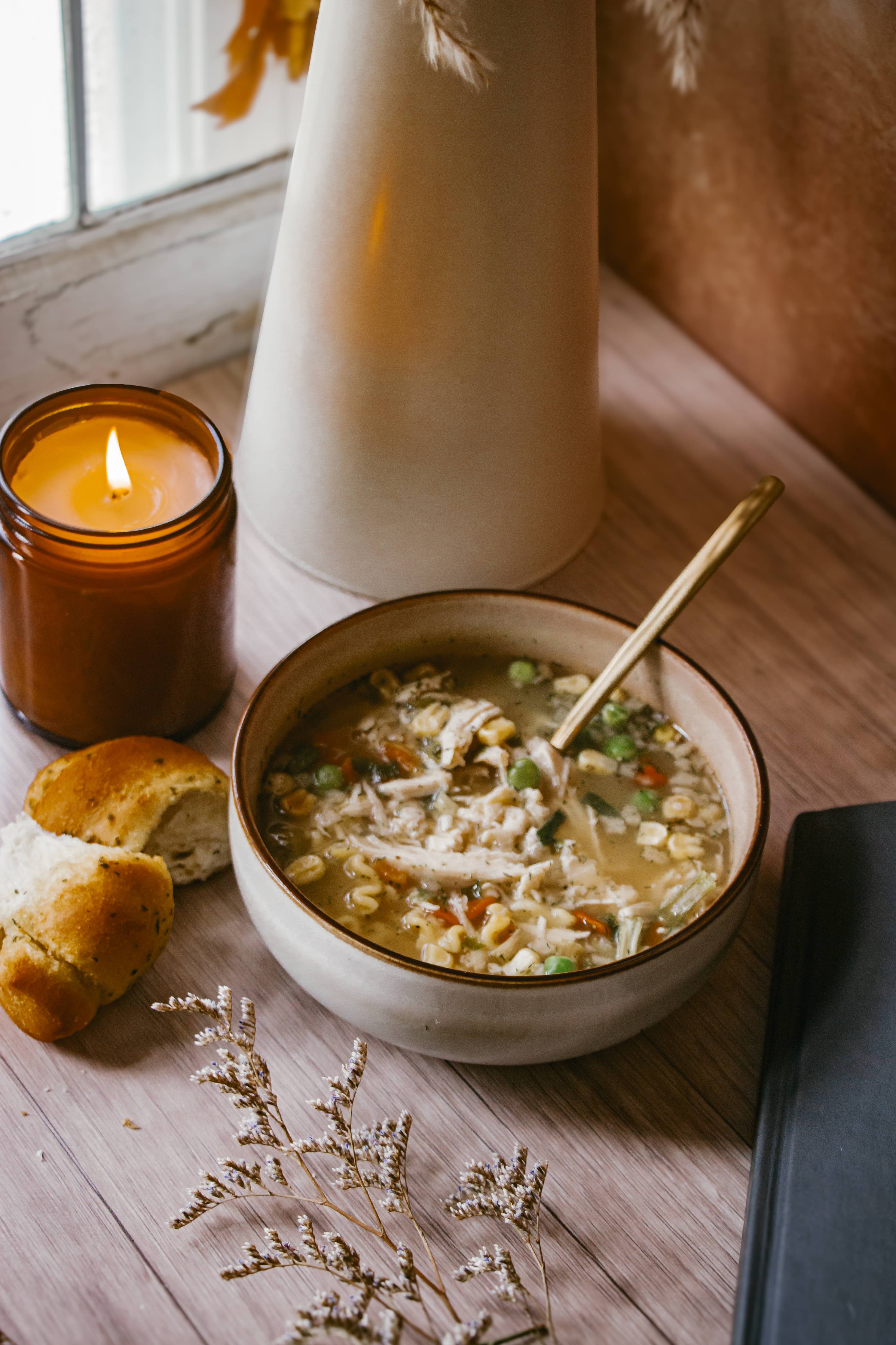 Connecticut Cottage Chicken Noodle Soup