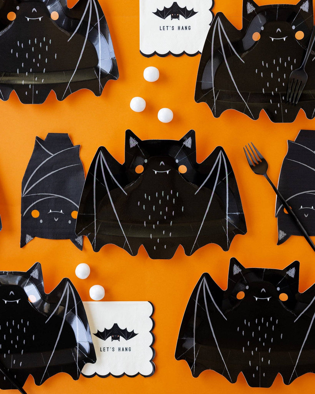Freakin' Bats Let's Hang Paper Cocktail Napkin
