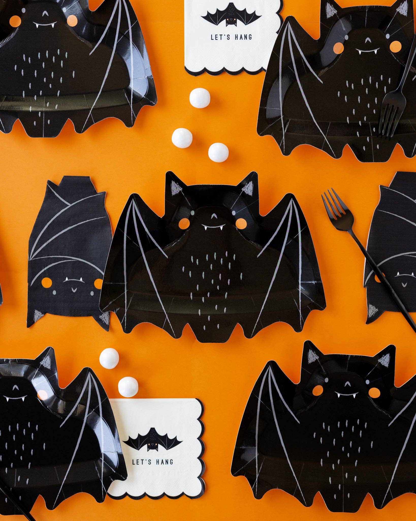 Freakin' Bats Let's Hang Paper Cocktail Napkin