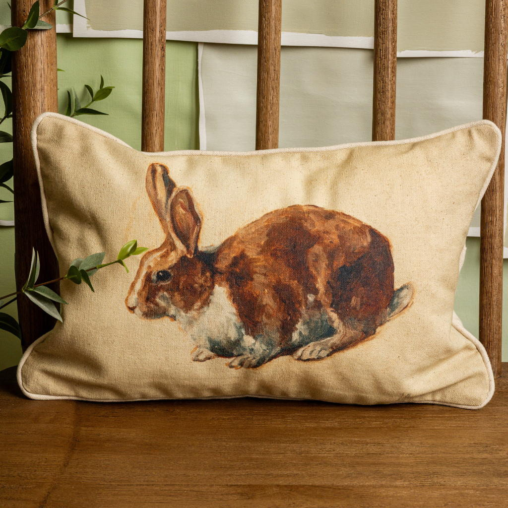 Rex Rabbit Pillow