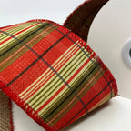 Farmers Plaid Ribbon 10yd