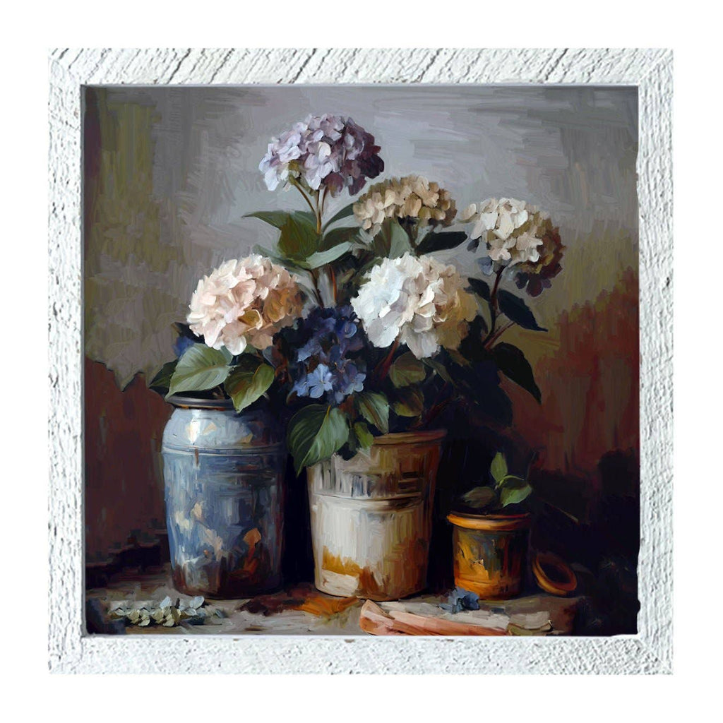 Rustic Hydrangeas