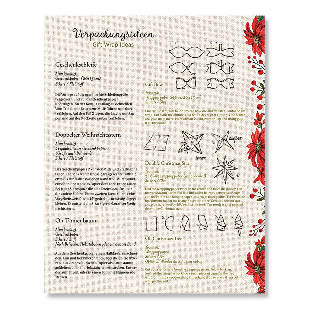 Nutcracker Christmas Wrapping Paper Book