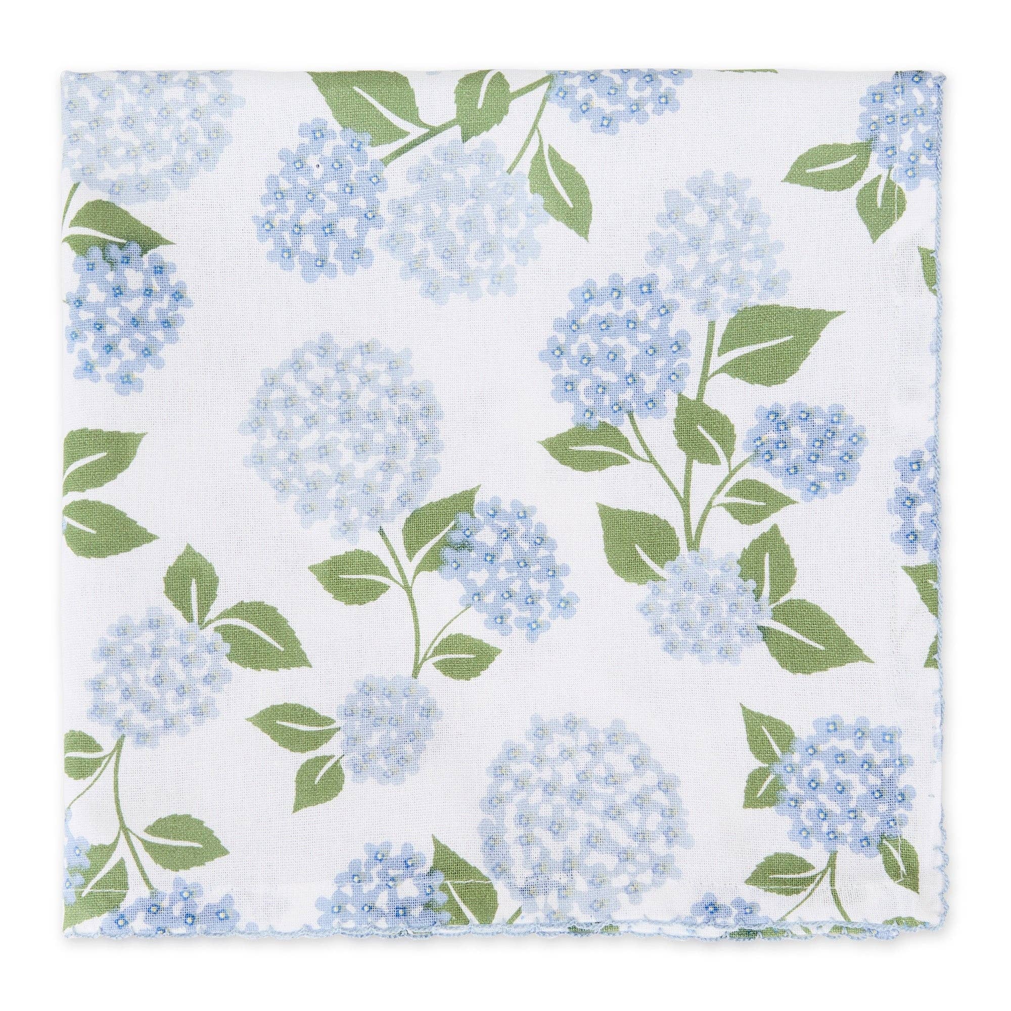 Hydrangea Garden Printed Napkin S/4