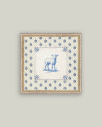 Delft Tile Lamb