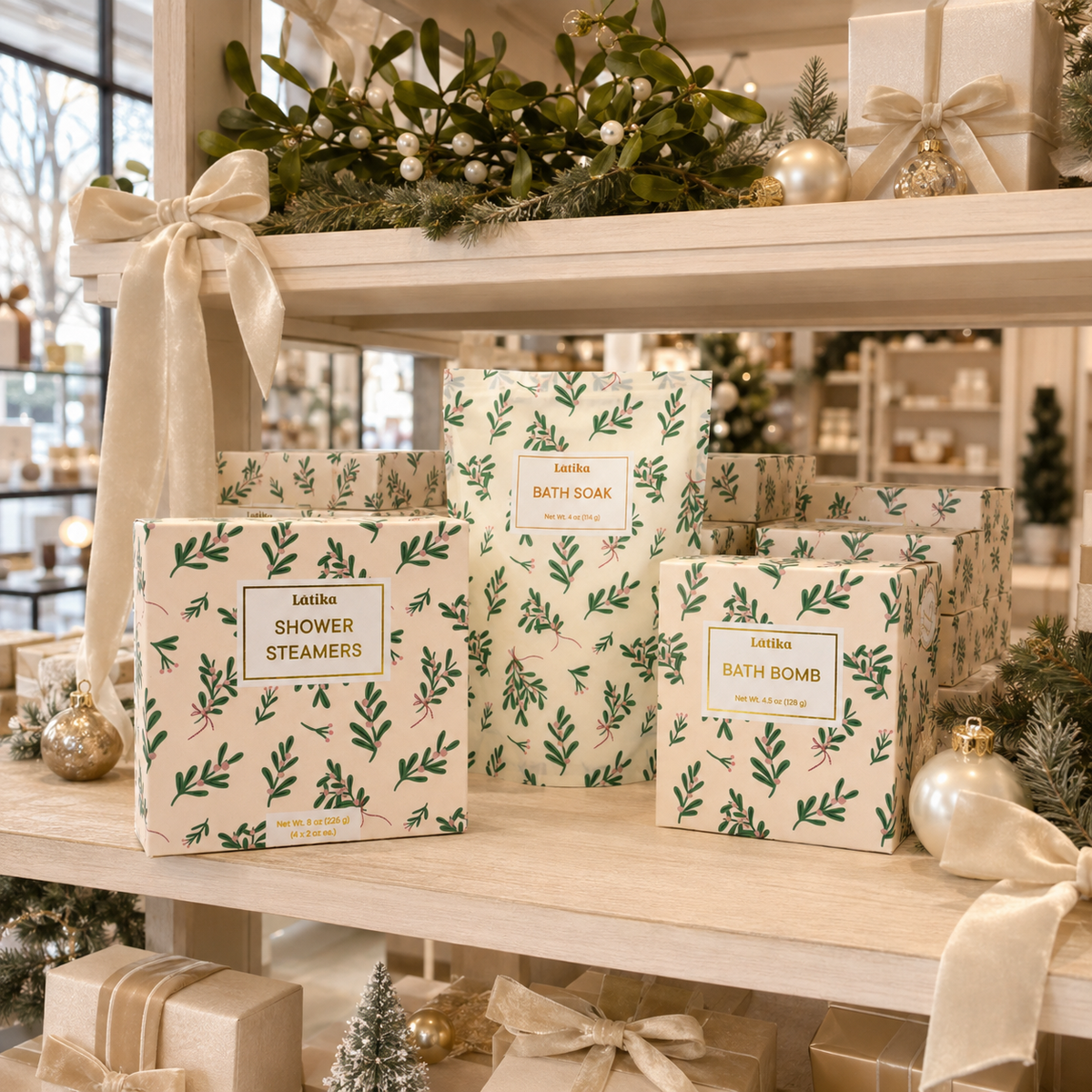 Holly Holiday Bath Salt