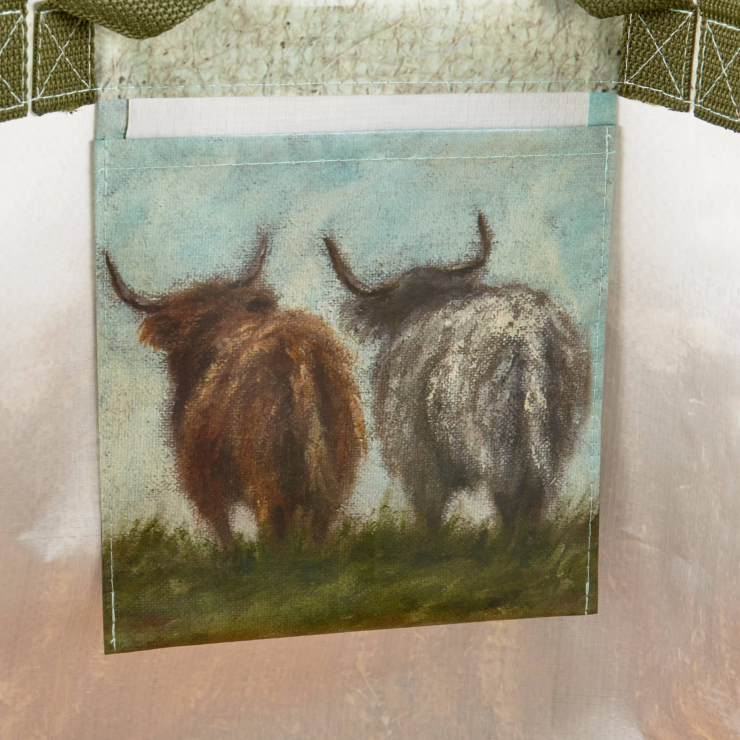 Highland Cows Shopping Tote