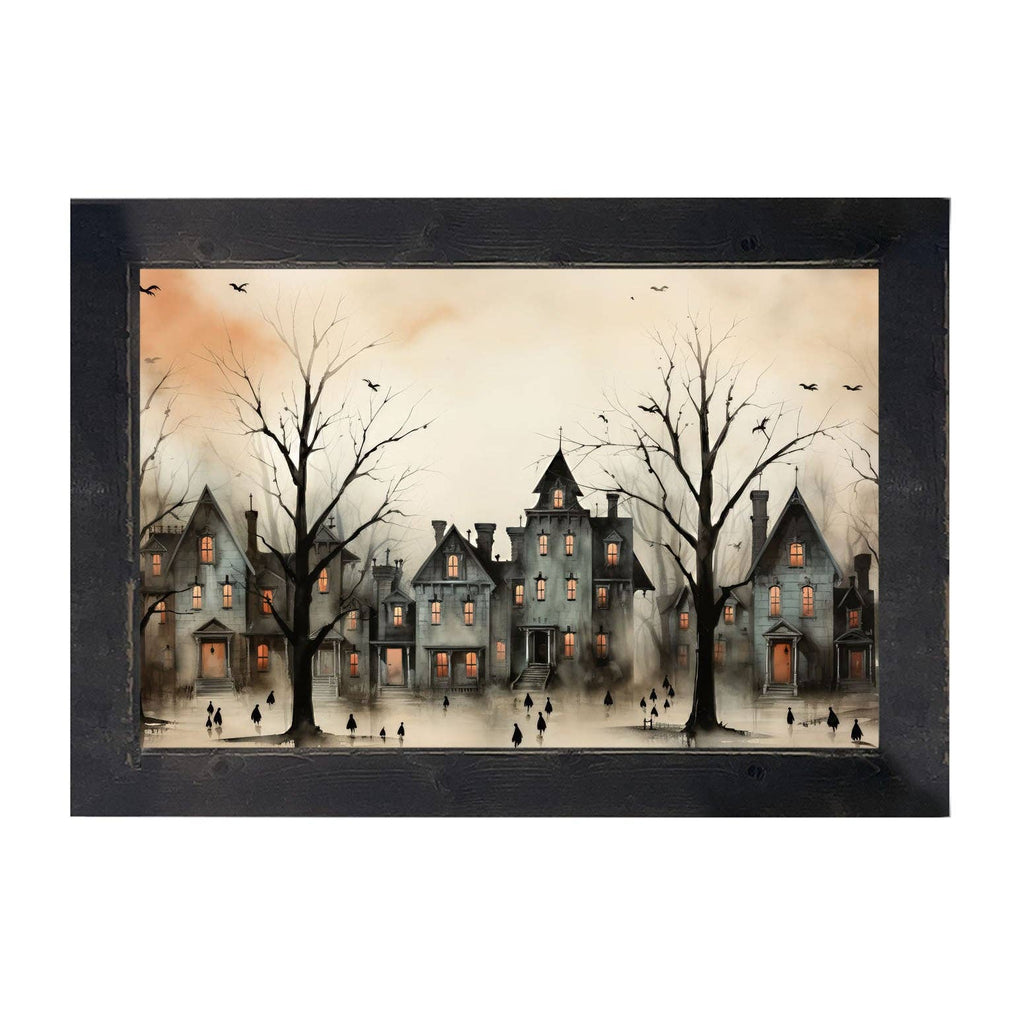 Spooky village - Vertical Frame