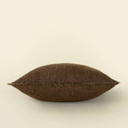 24x24 Lina Linen Pillow Mocha