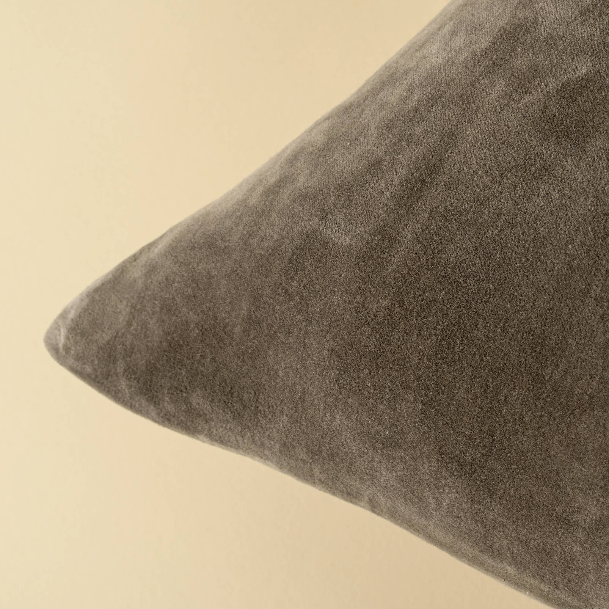 20x20 Vera Luxe Velvet Pillow, Cypress