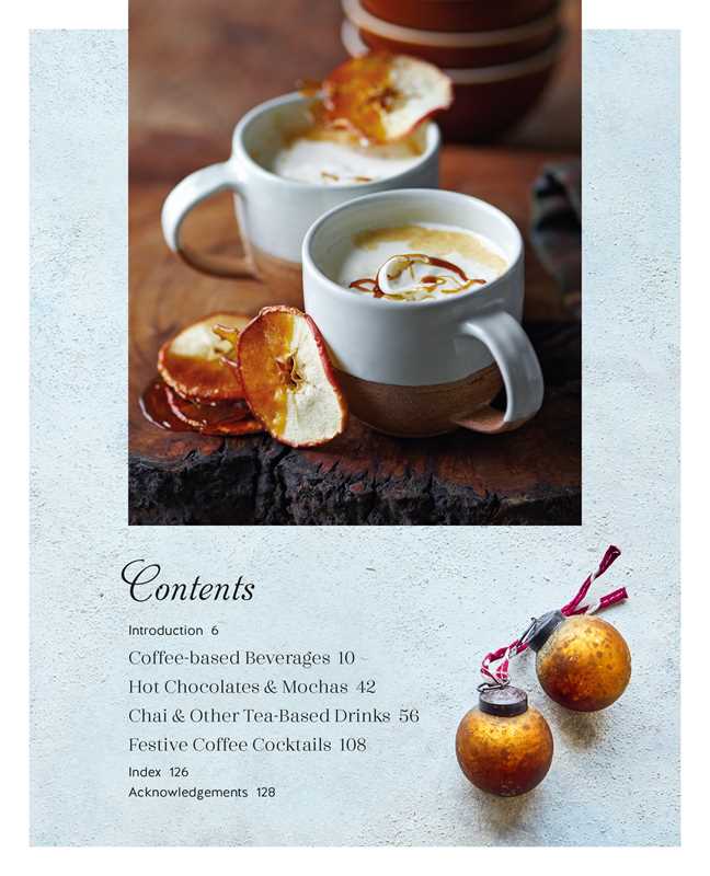 Festive Coffee Shop Drinks