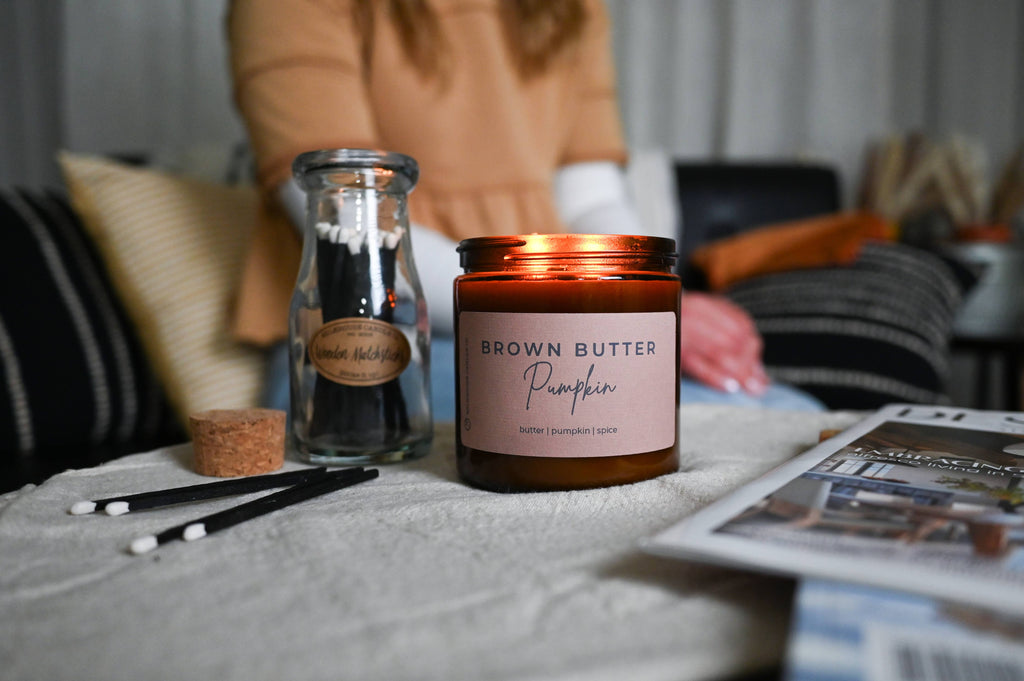 Brown Butter Pumpkin 12 oz Candle
