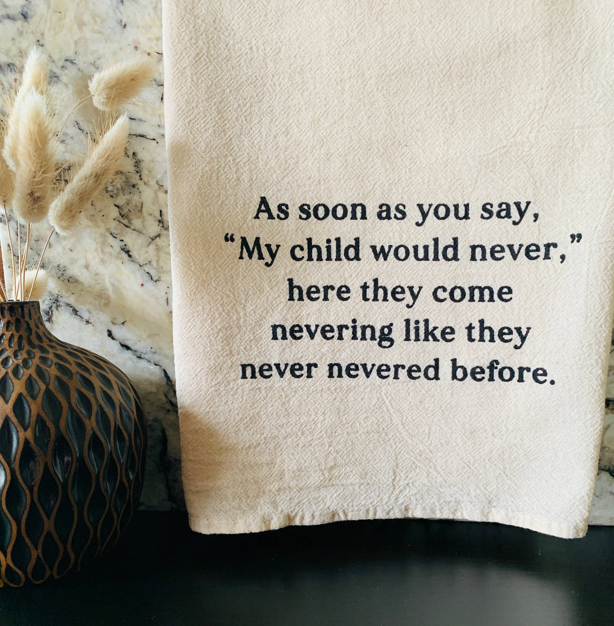 Being Friends With You Tea Towel