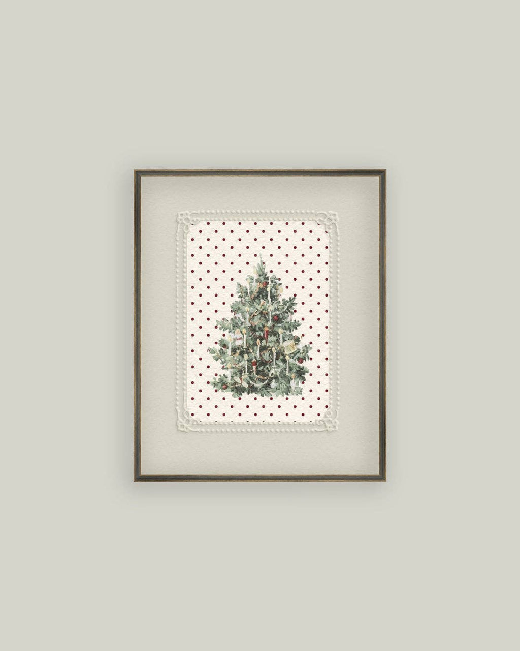 Vintage Polka Dot Tree