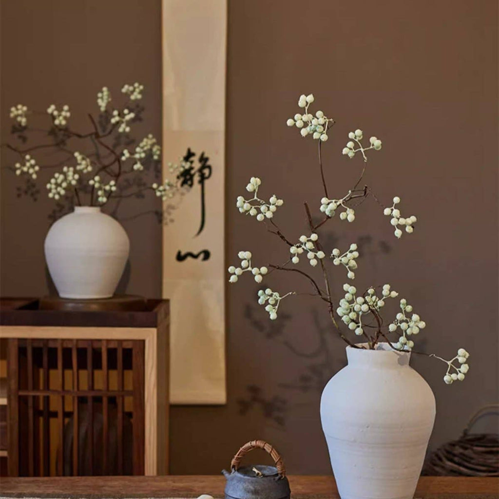 Zen Style Light Green Berry Stem 37.8"