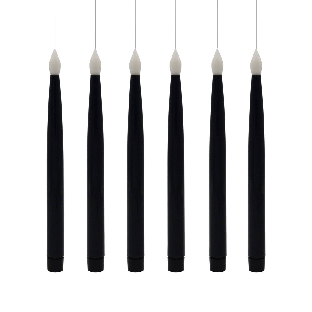 Hanging Black Taper Candle