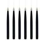 Hanging Black Taper Candle