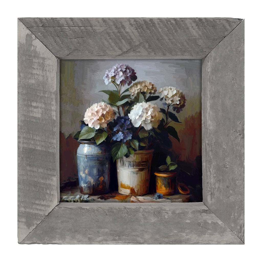Rustic Hydrangeas