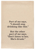Being Friends With You Tea Towel