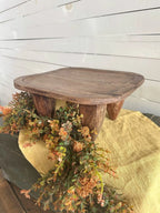 Square Primitive Stool