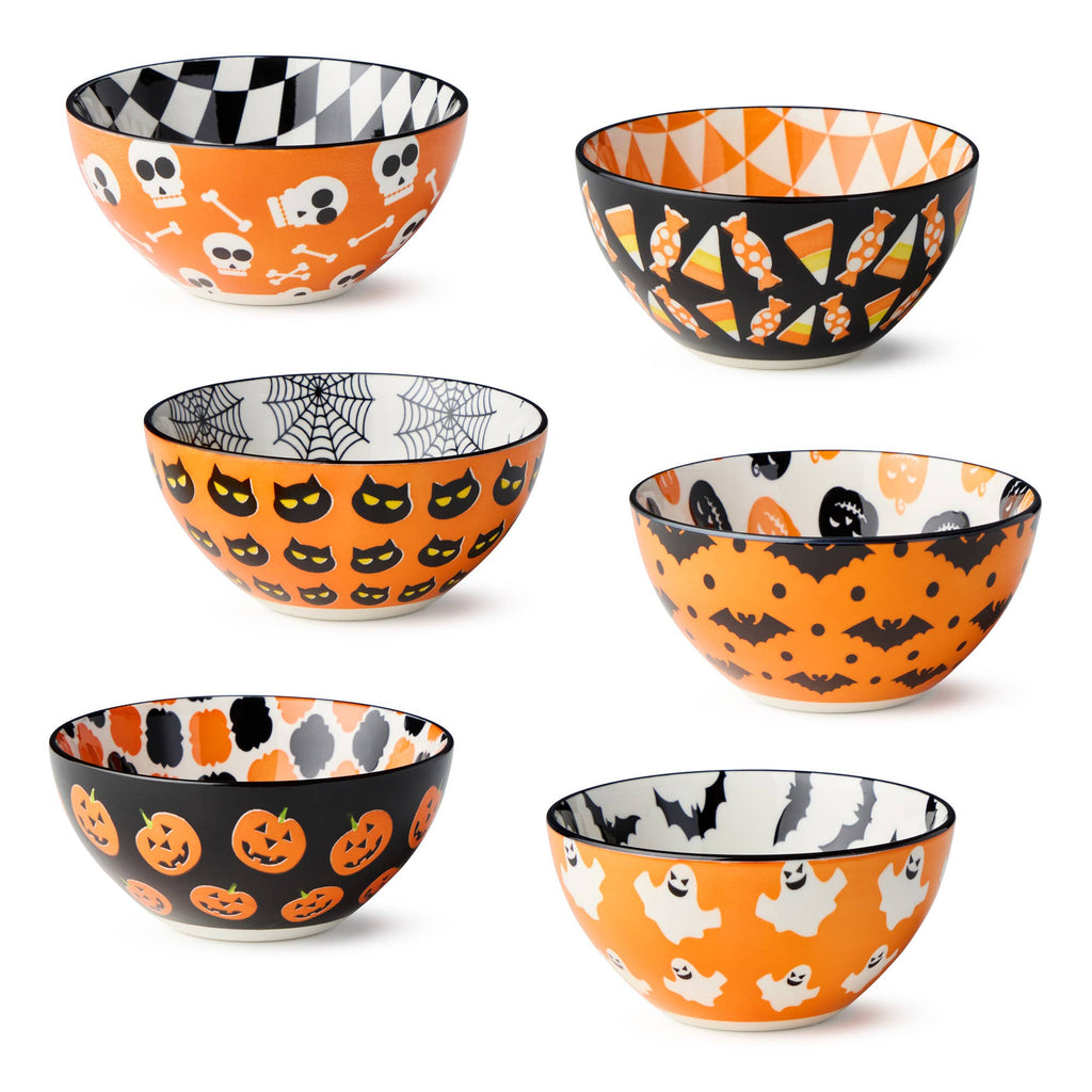 Halloween All Purpose Bowl 5" 6 asst.