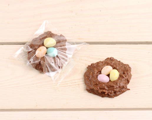 Milk Easter coconut nest