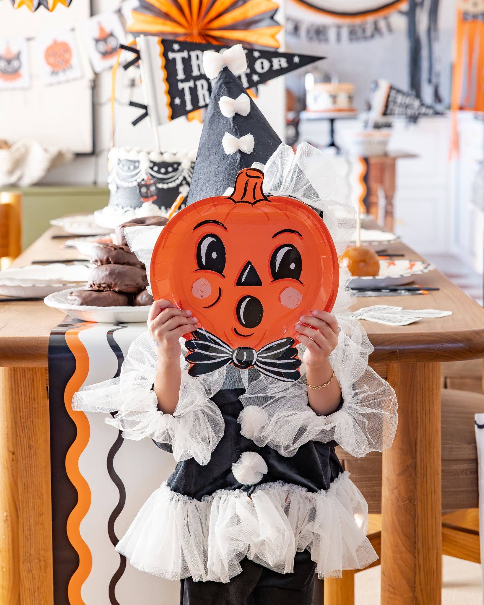 Vintage Pumpkin Plate