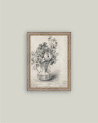 Sketch Flowers in a Pitcher