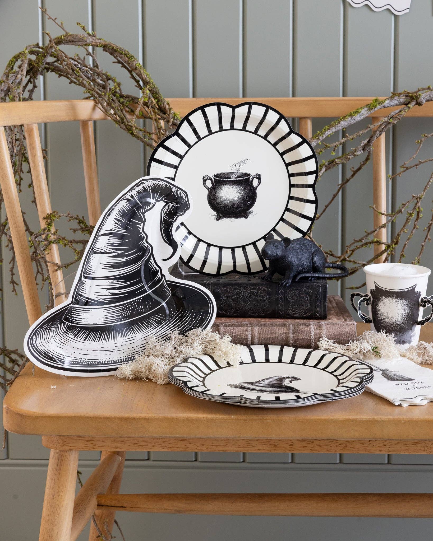 Bewitching 9" Plate Set