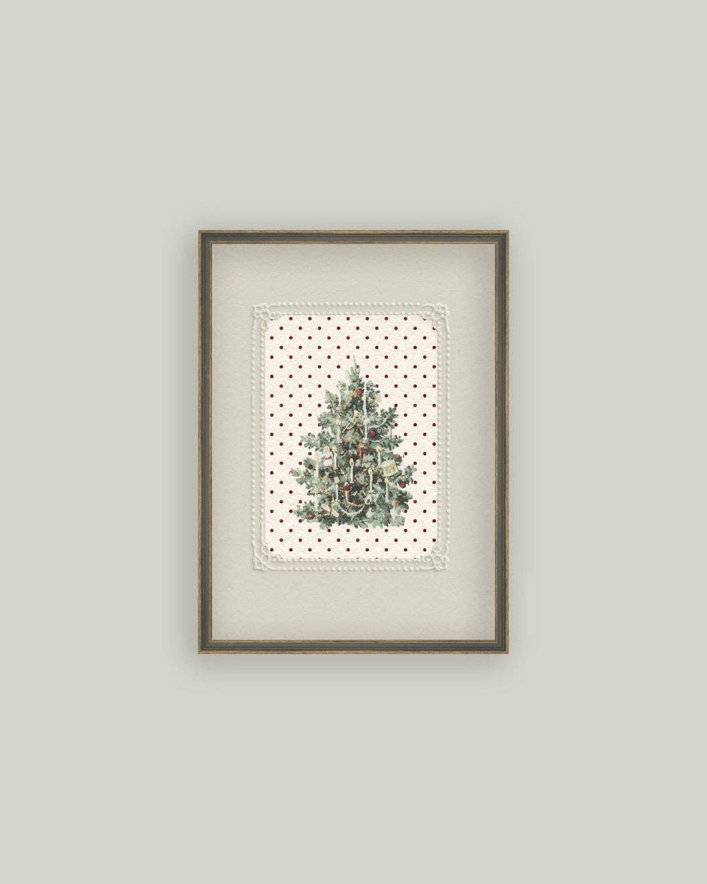 Vintage Polka Dot Tree